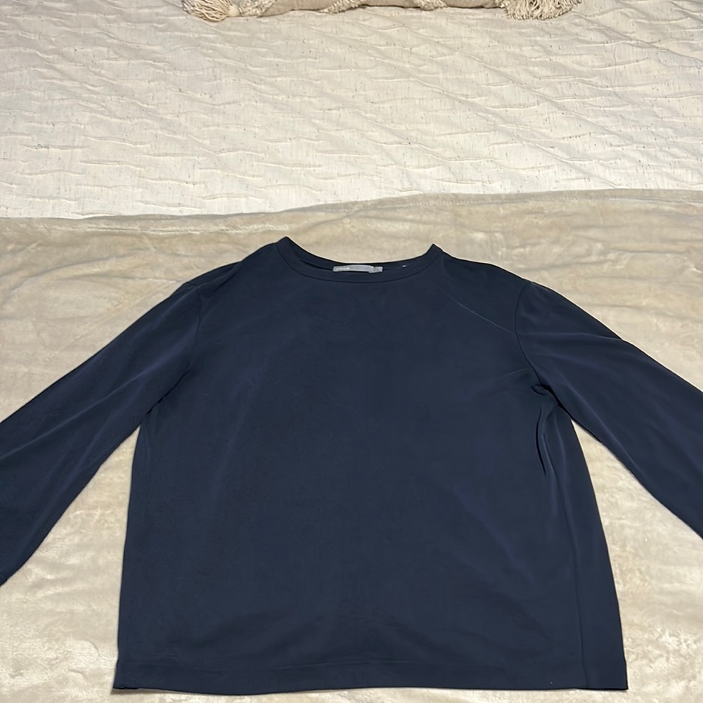 Vince navy blouse